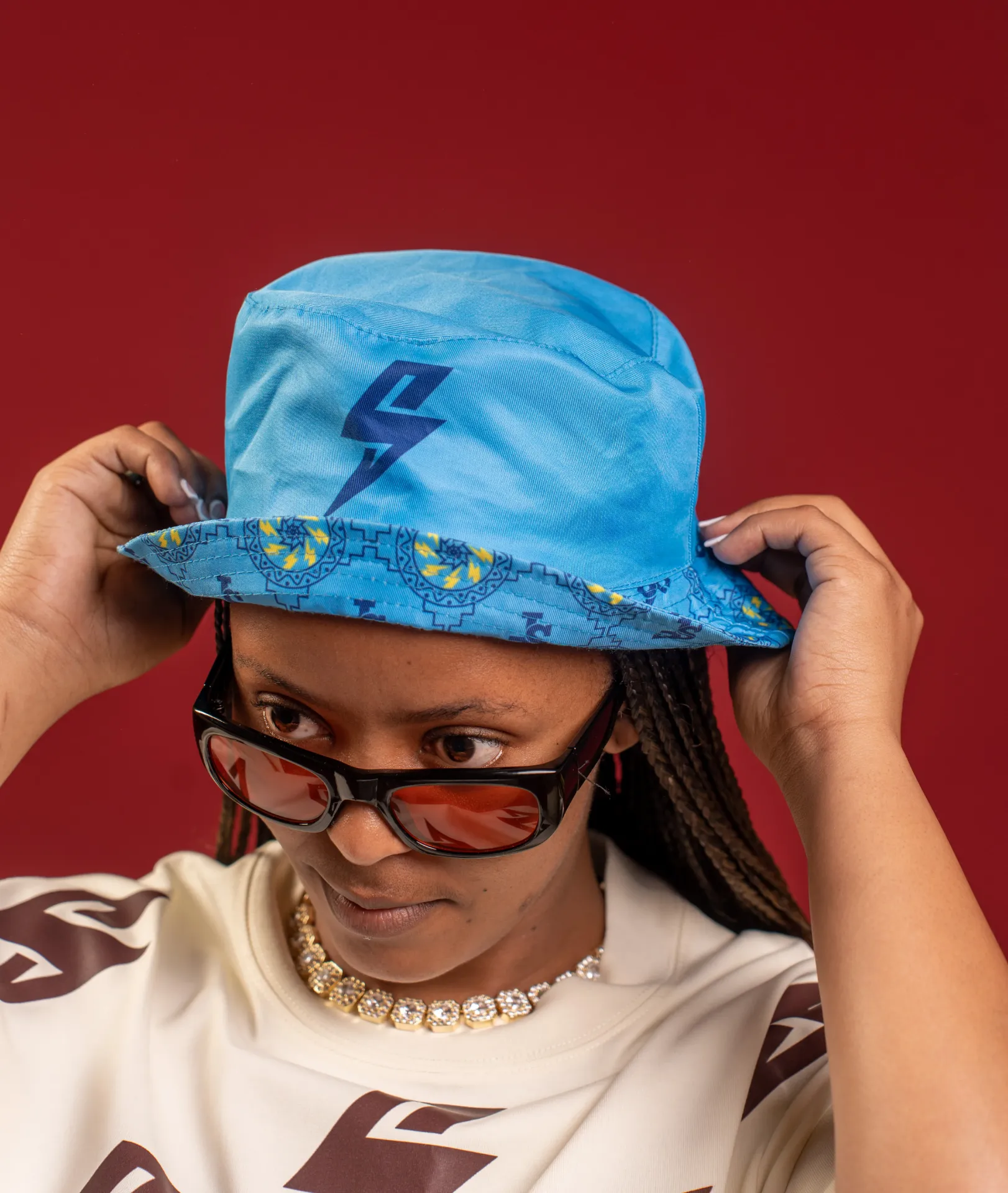 SF Bucket Hat - Blue